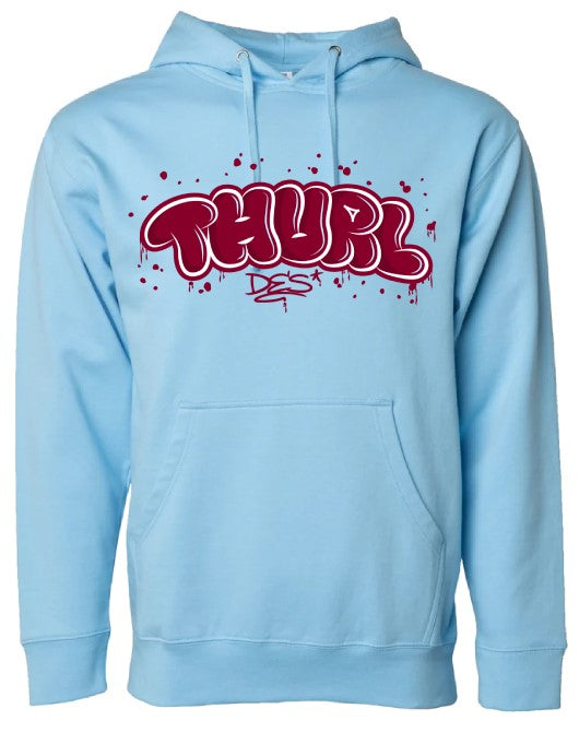 Thurl Des Graffiti Hoodie (Old School Phillies)