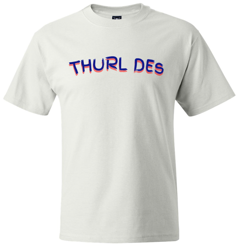 Thurl Des OG Tee (Blue/Red) – THURL DES